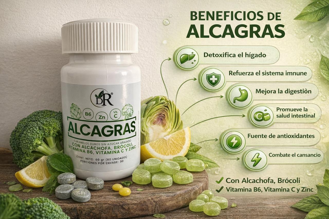 Alcagras caramelos de alcachofa