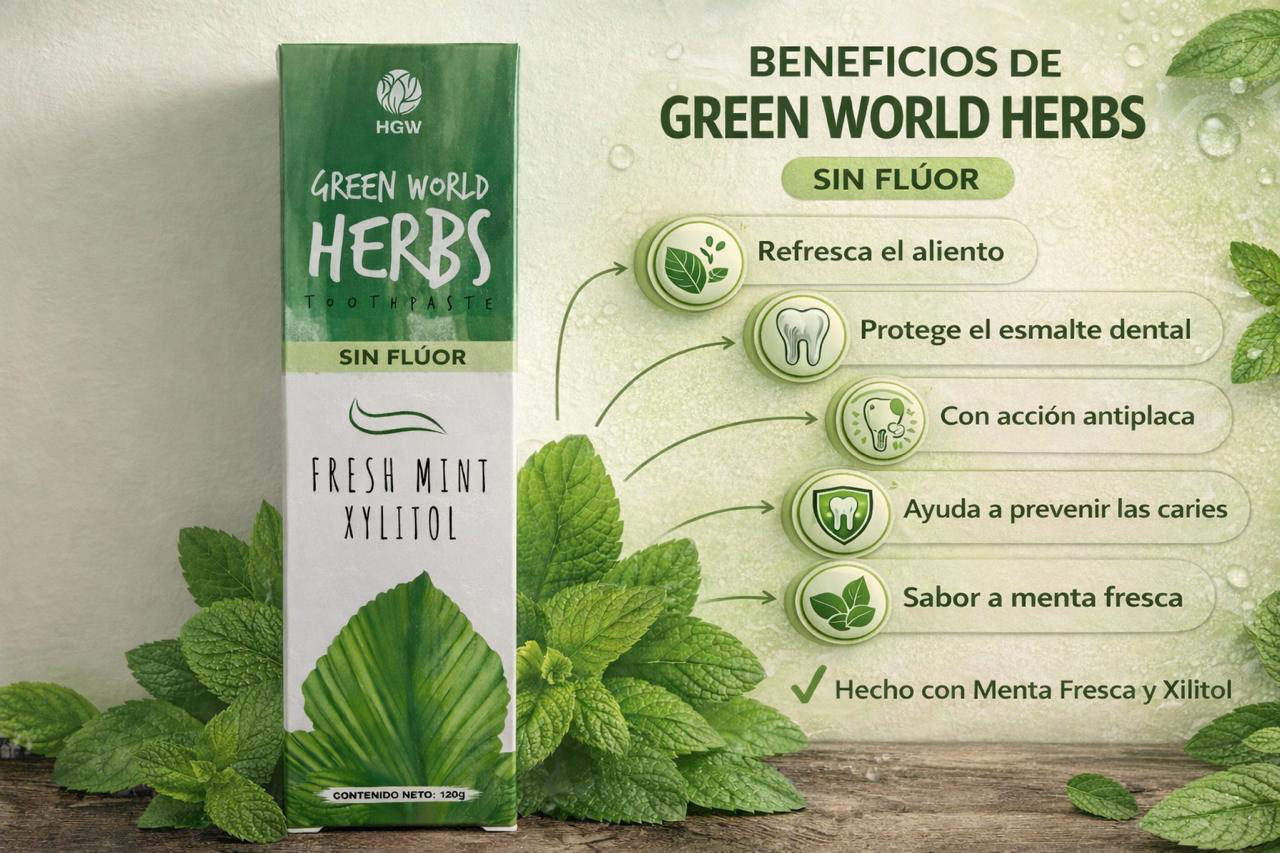 Pasta dental Green World Herbs